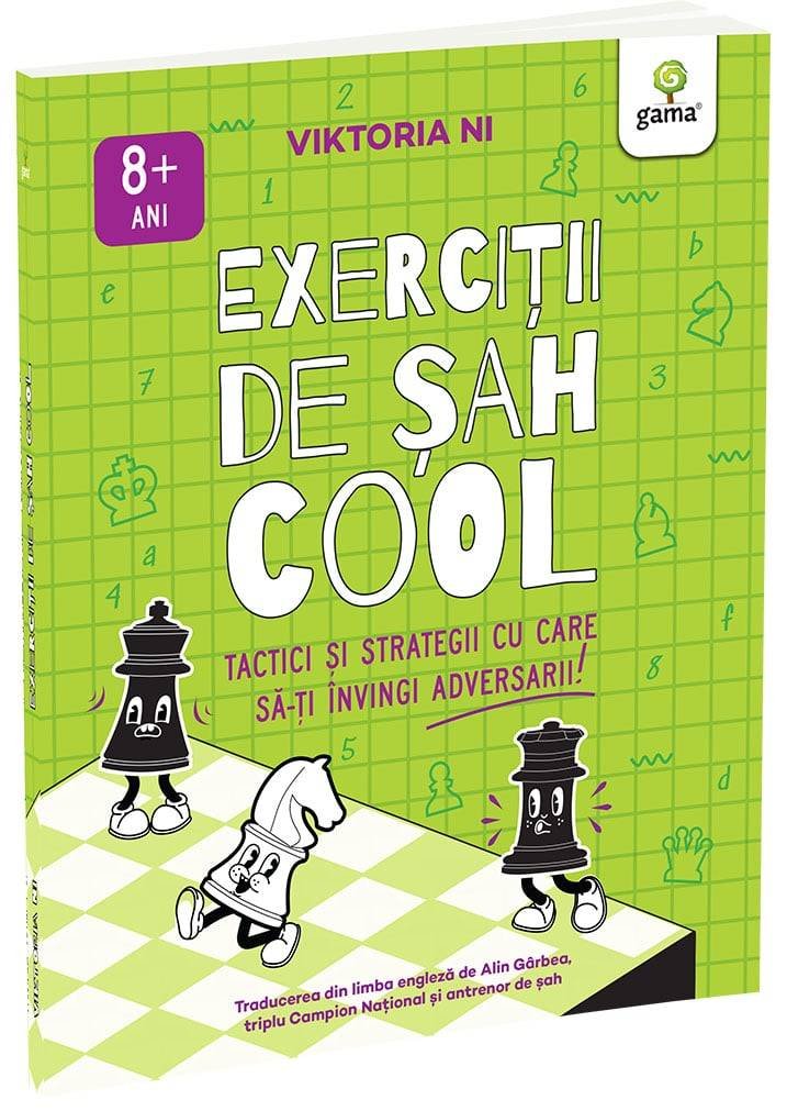 Coperta cărții Exerciții de șah COOL